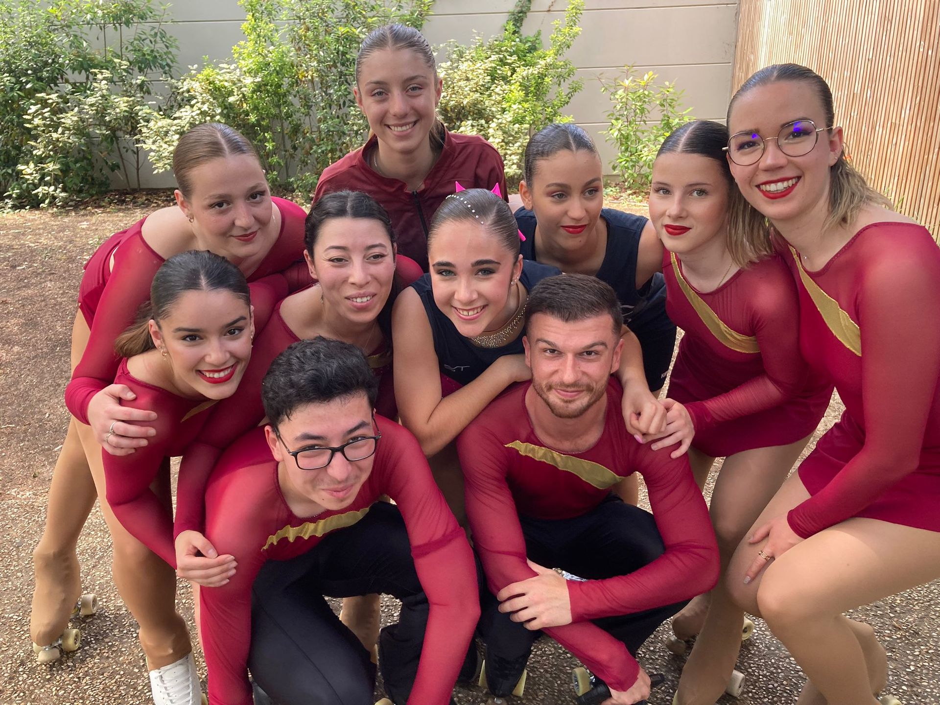 Compétiteurs 2023 Uniroller patinage artistique sur roulette